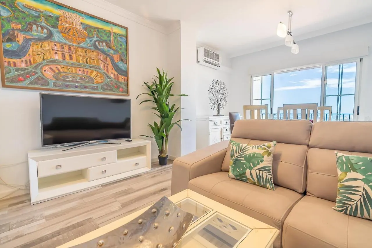 Panamanian Blue Sea View Flat Apartment La Herradura  Spain