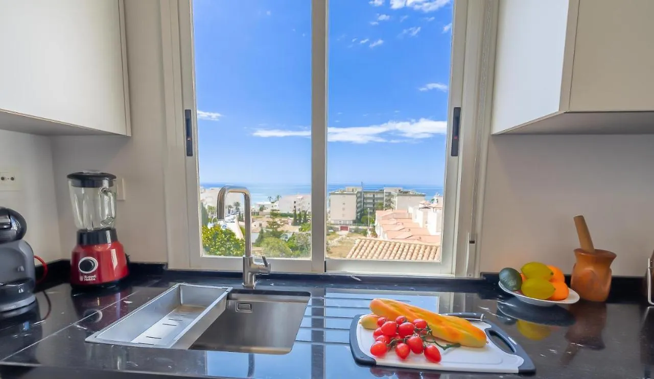 Panamanian Blue Sea View Flat Apartment La Herradura