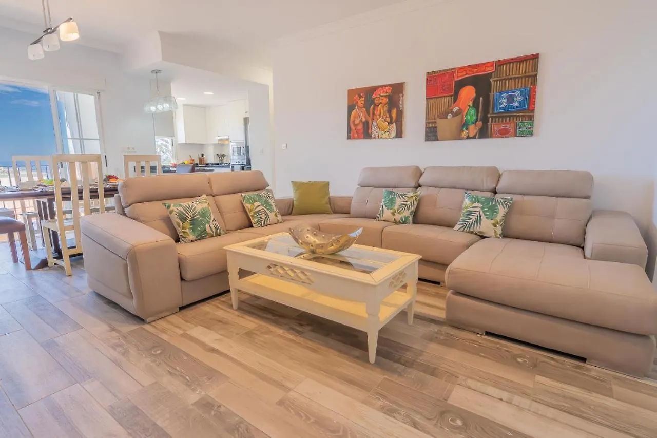 Panamanian Blue Sea View Flat Apartment La Herradura